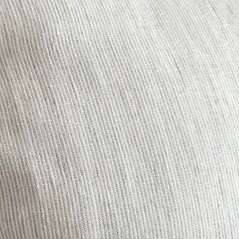 Maxi premium sänghimmel i linne Beige stripes, Cotton&Sweets - Image 2