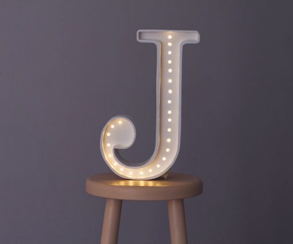 Little Lights, Nattlampa till barnrummet, Bokstav J