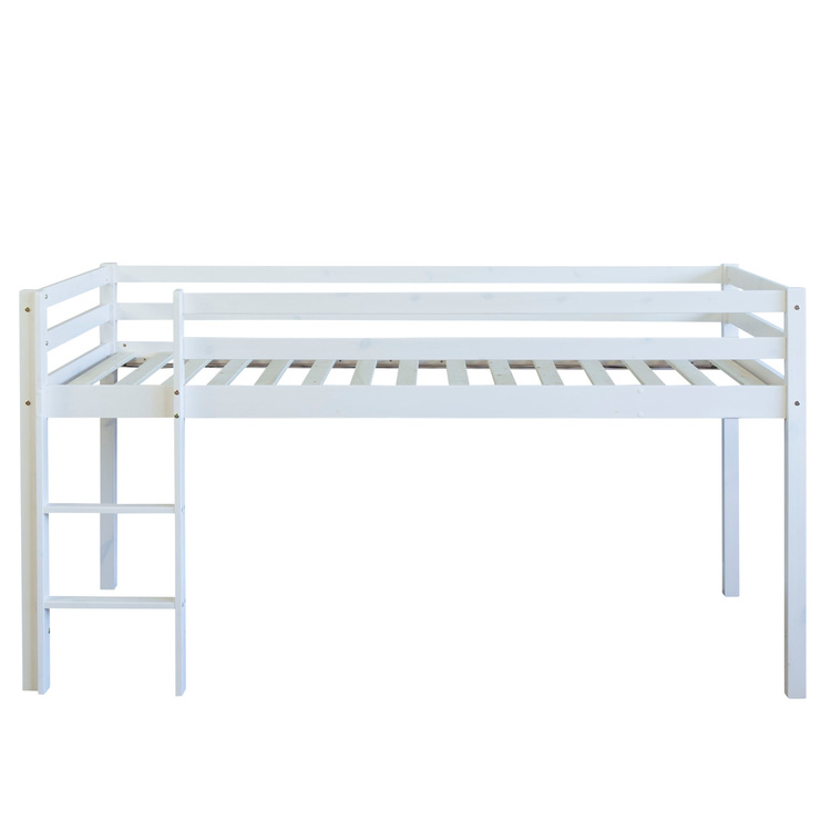 Vit loftsäng till barnrummet 90x200 cm - Image 3
