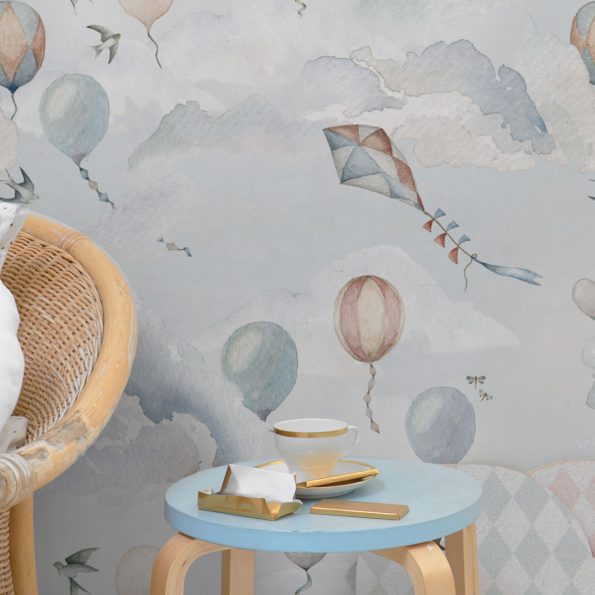 Dekornik, tapet Balloons Fairytale - Image 3