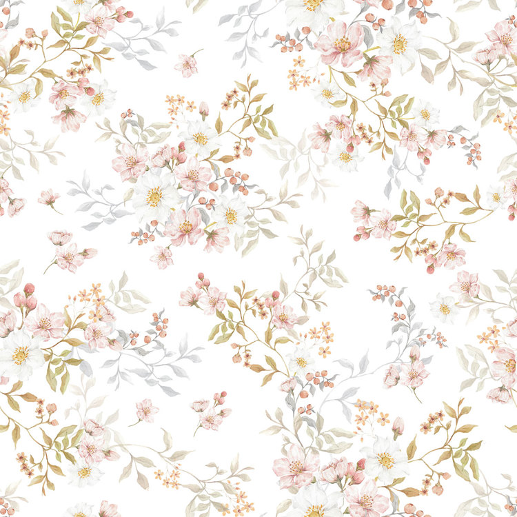 Dekornik, tapet Pastels Bloom
