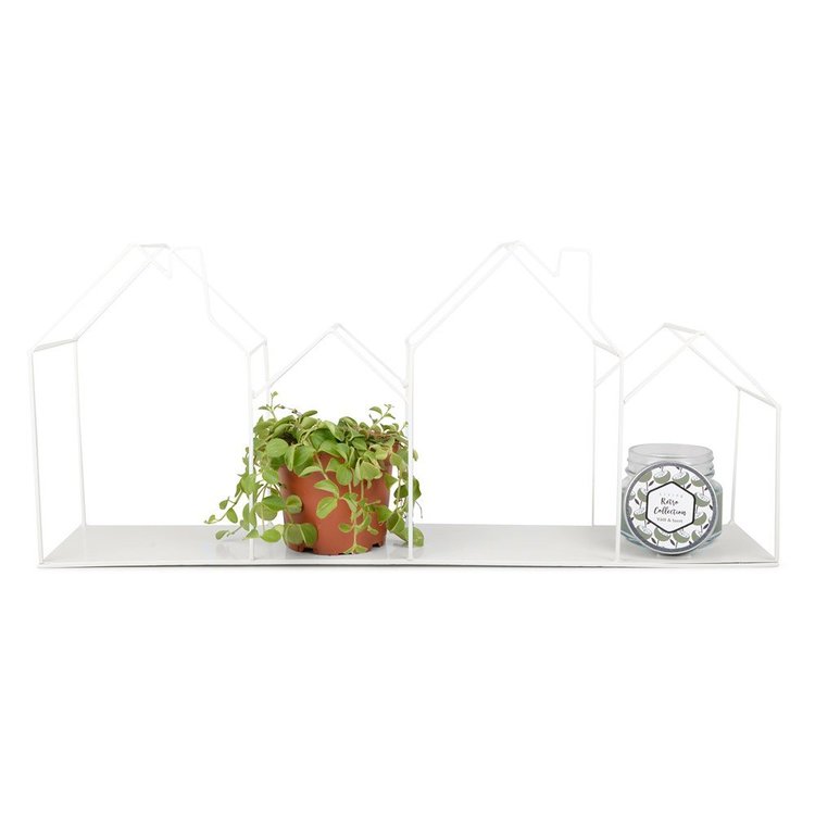 Form Living, Vit vägghylla hus - Image 2