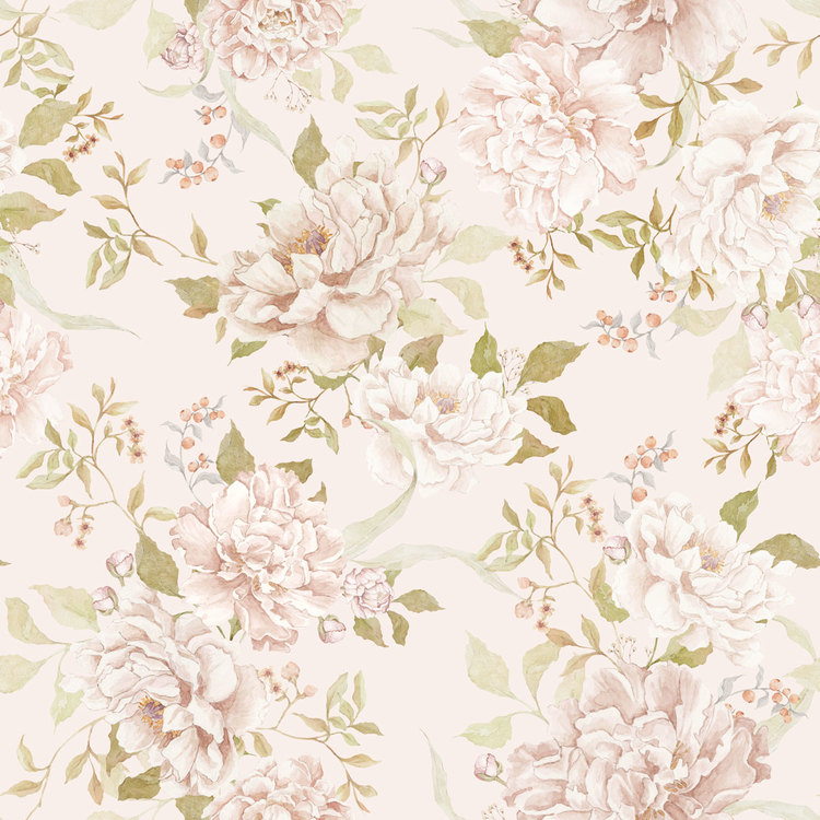 Dekornik, tapet Floral Romantism
