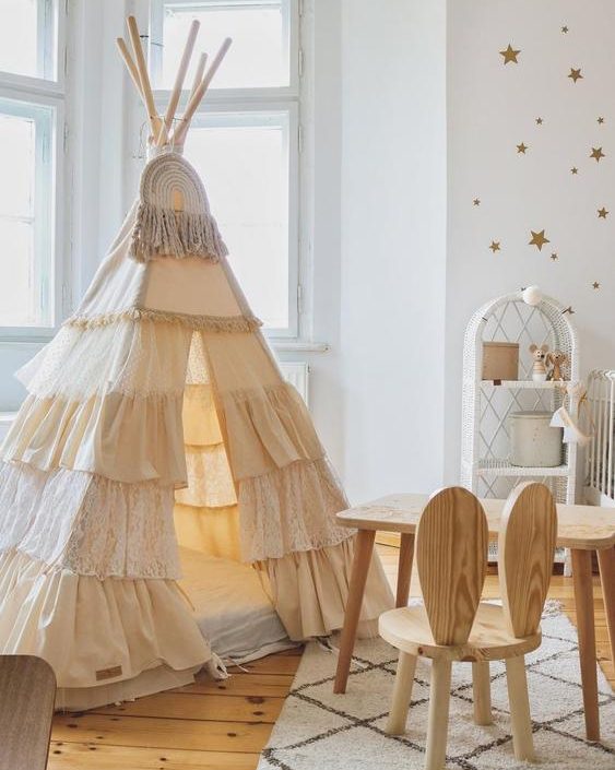 Moi Mili, tipitält med volanger Shabby Chick