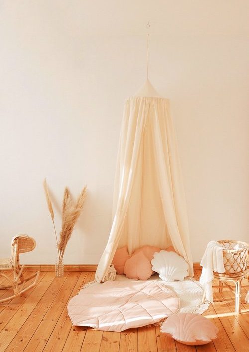 Moi Mili, Sänghimmel - Raw cotton