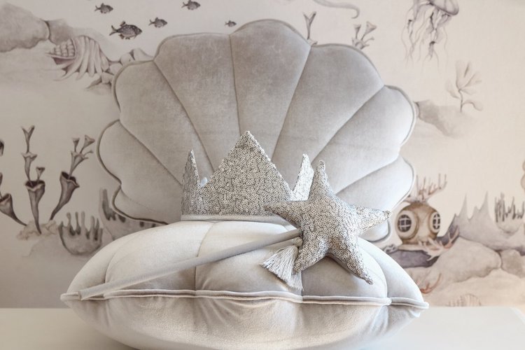 Moi Mili, kudde snäcka silver pearl - Image 4