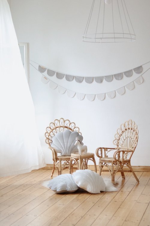 Moi Mili, kudde snäcka silver pearl - Image 2