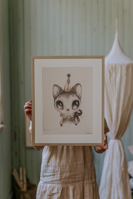 Mrs Mighetto, poster Dear Meow - Image 2