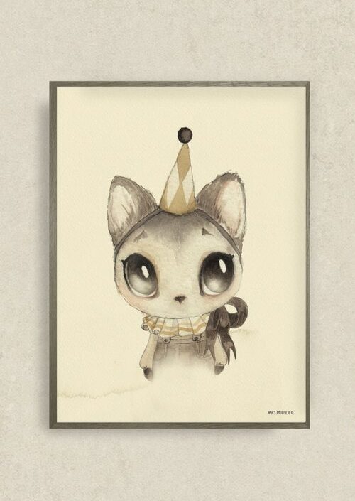 Mrs Mighetto, poster Dear Meow