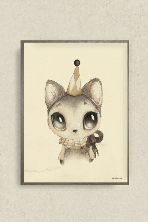 Mrs Mighetto, poster Dear Meow