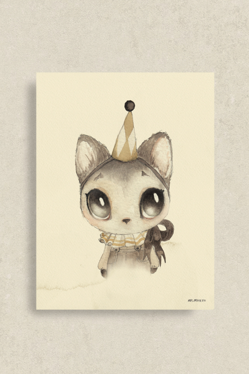 Mrs Mighetto, poster Dear Meow - Image 5