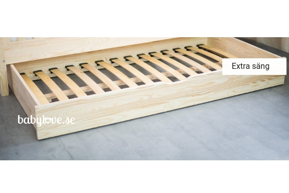 Hussäng Nellie med förvaringslåda/extrasäng - Image 4
