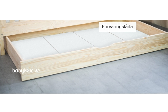 Hussäng Nellie med förvaringslåda/extrasäng - Image 5
