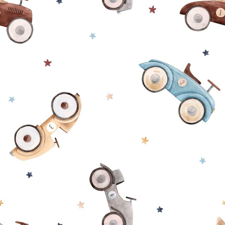 Dekorillo, tapet Retro cars