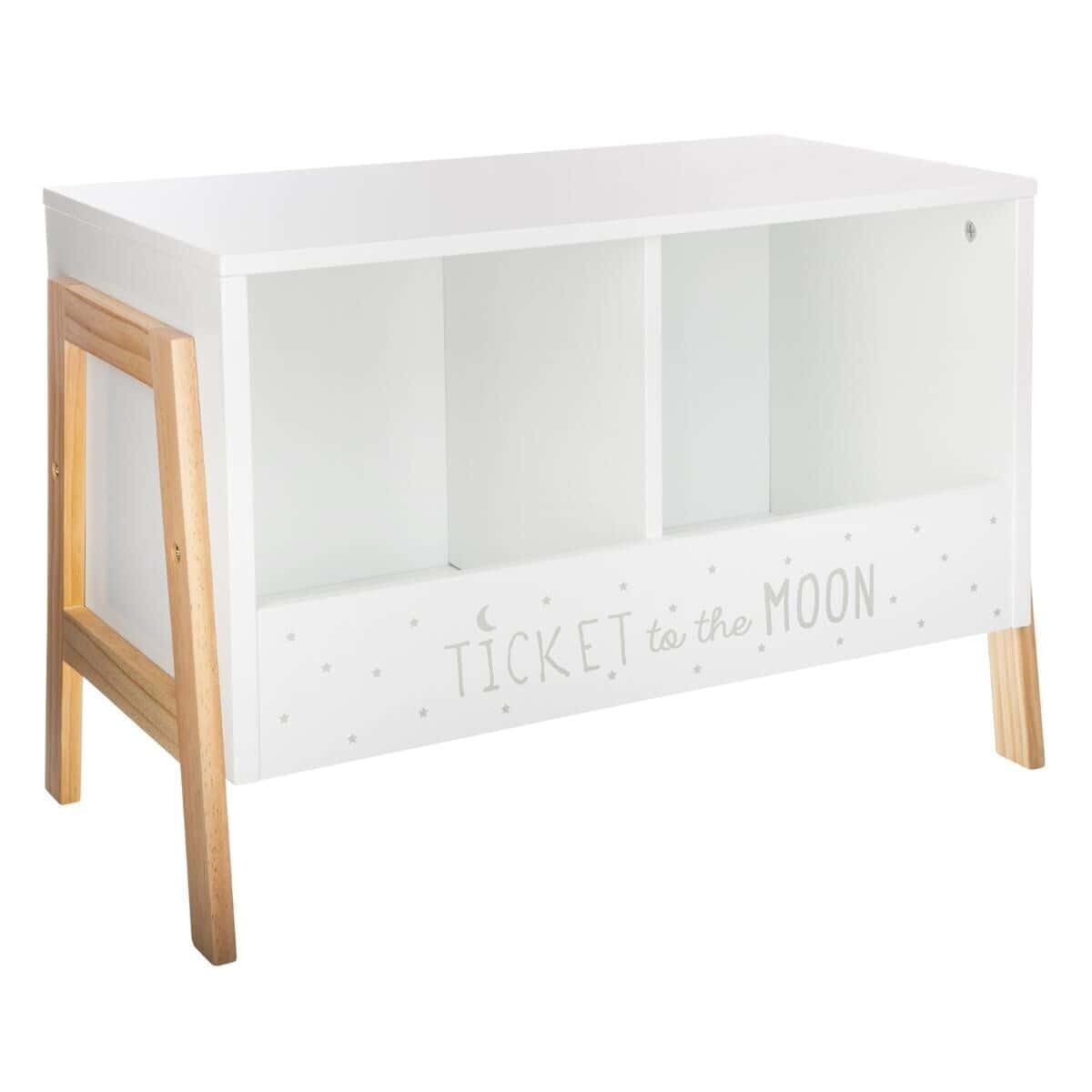Vit bokhylla, Ticket to the moon