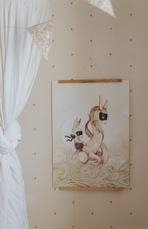 Mrs Mighetto, poster Sixten's dragon - Image 4