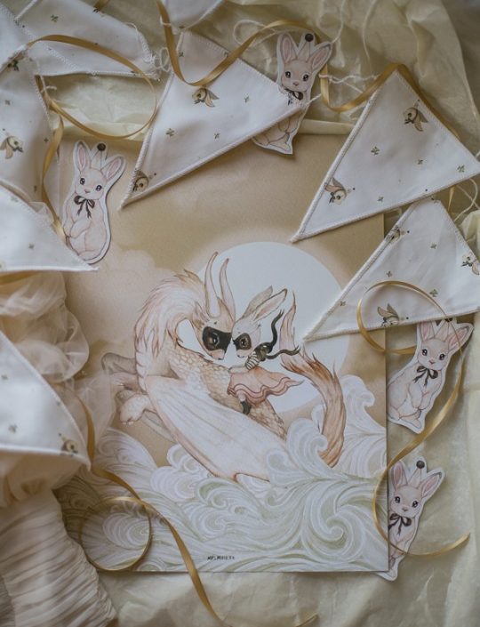Mrs Mighetto, poster Ava's dragon