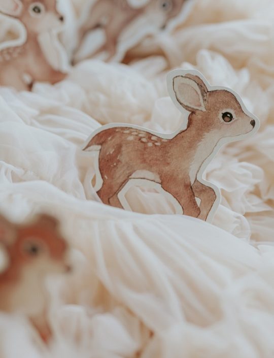 Mrs Mighetto, Paper Friends Roe Deers