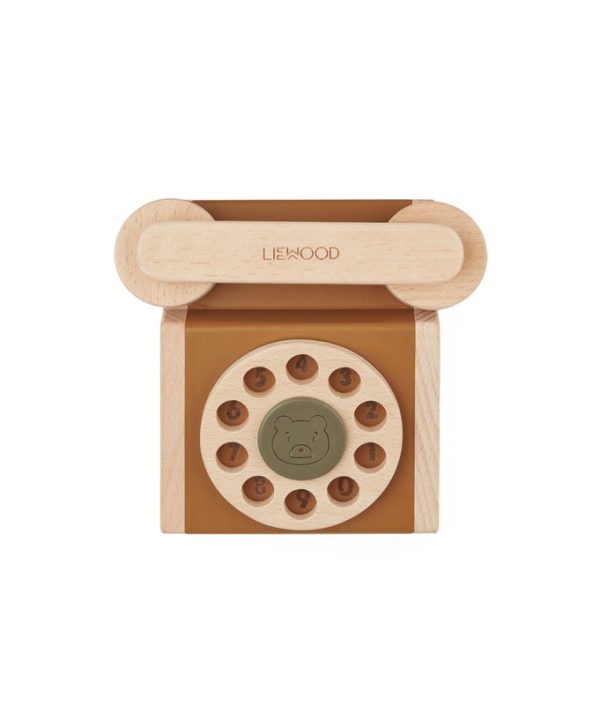 Liewood, Selma klassisk telefon, Golden caramel multi mix