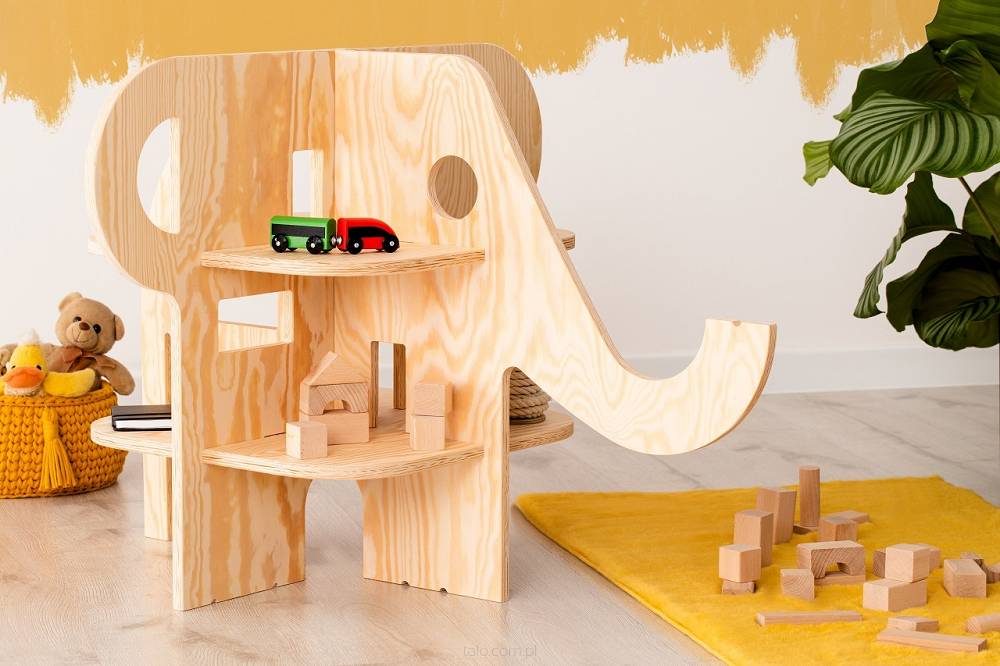 Babylove, golvbokhylla till barnrummet, Elefant - Image 2