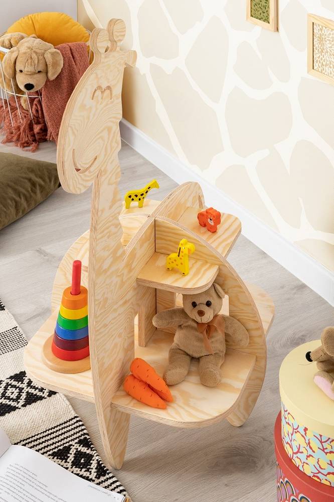 Babylove, golvbokhylla till barnrummet, Giraff - Image 2