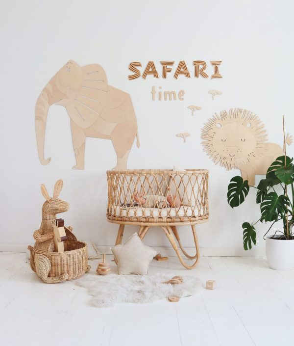 Väggdekoration elefant