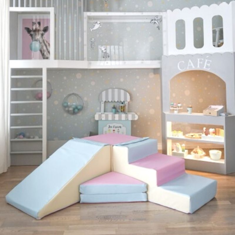 Babylove, Byggbar pastel rutschkana - Image 4