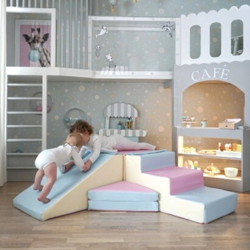 Babylove, Byggbar pastel rutschkana - Image 5