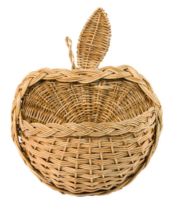 Lilu, natur väggkorg i rotting Apple