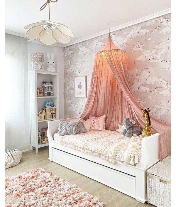 Dekornik, tapet Magic Swans Pink