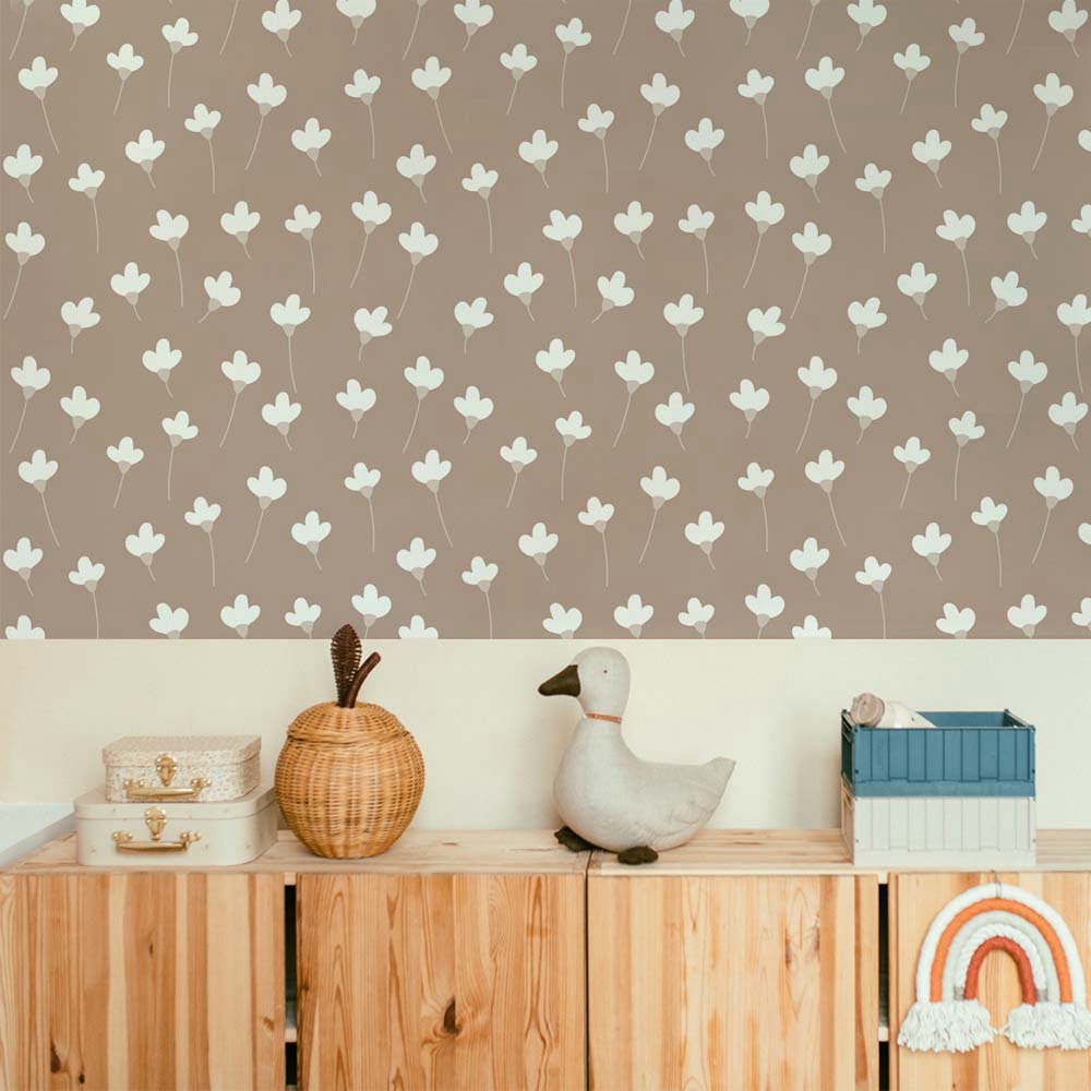 Dekornik, tapet Daisies On Mocca - Image 5