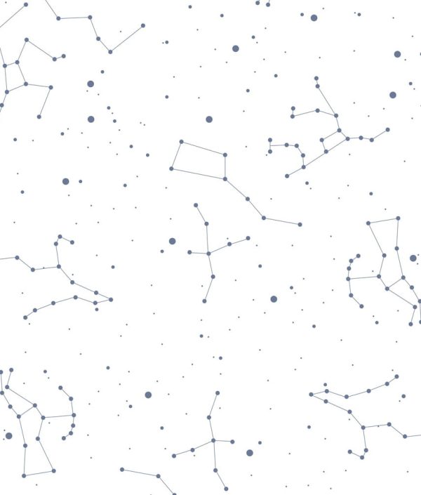 Dekornik, tapet Cosmos White And Blue