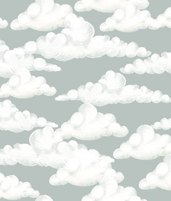 Dekornik, Tapet Clouds Grey Blue