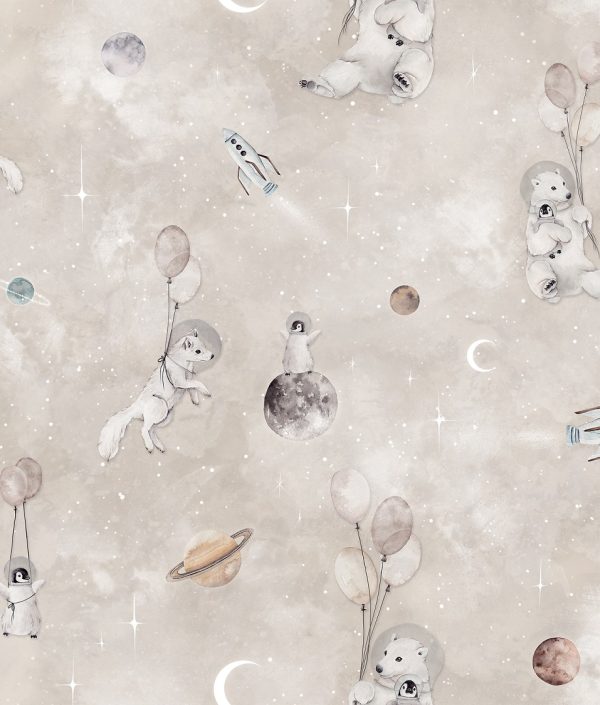 Dekorillo, tapet Polar cosmos beige