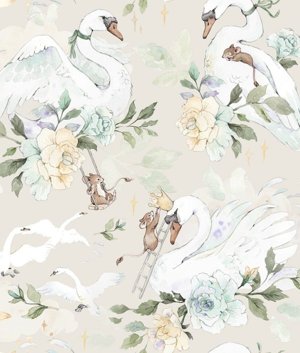 Dekorillo, tapet Friendship story beige