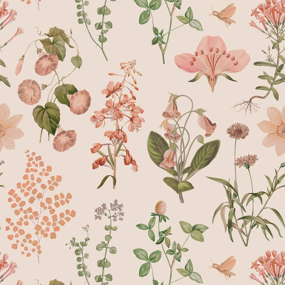 Dekornik, Tapet Wild flowers and herbs