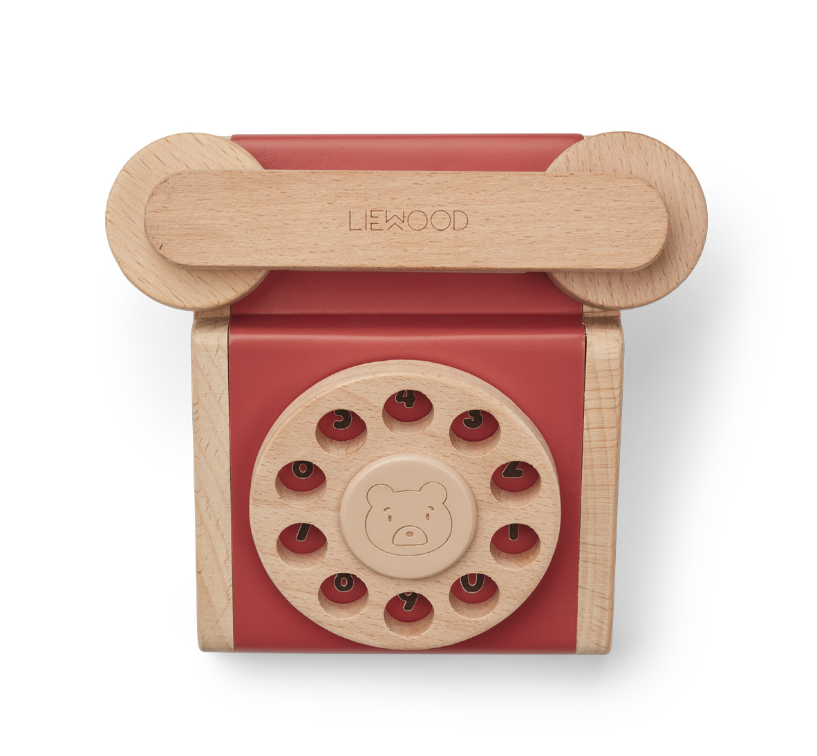 Liewood, Selma klassisk telefon, Apple red pale tuscany rose - Image 2