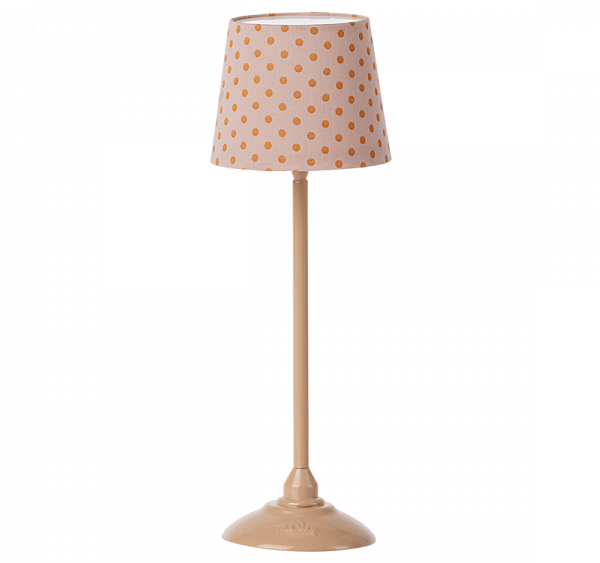Maileg, golvlampa till dockhus, dark powder