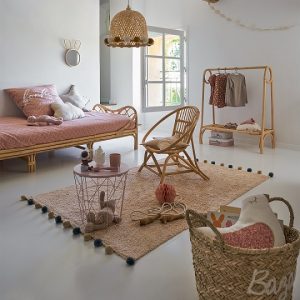 Bambu taklampa med pompom