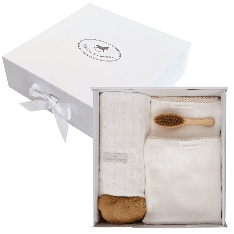 Cotton & Sweets, Gåvoset Newborn IV, Vanilj