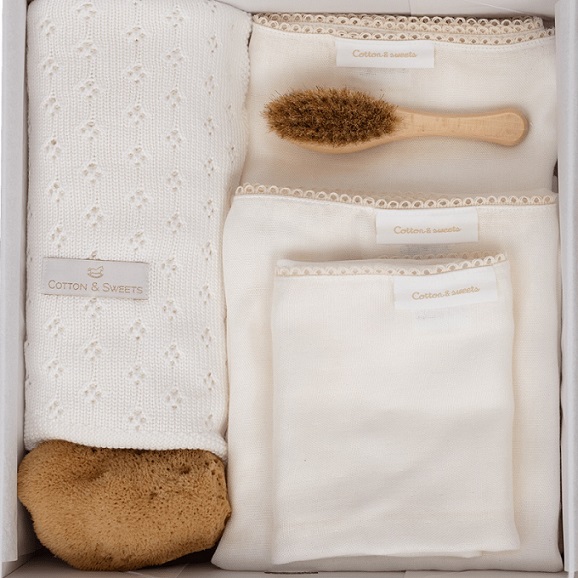 Cotton & Sweets, Gåvoset Newborn V, Vanilj - Image 2