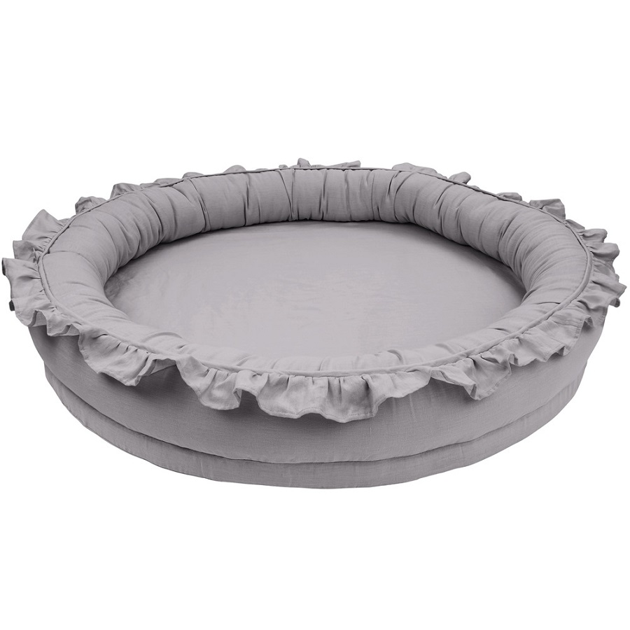 Cotton & Sweets shark junior nest i 100% linne