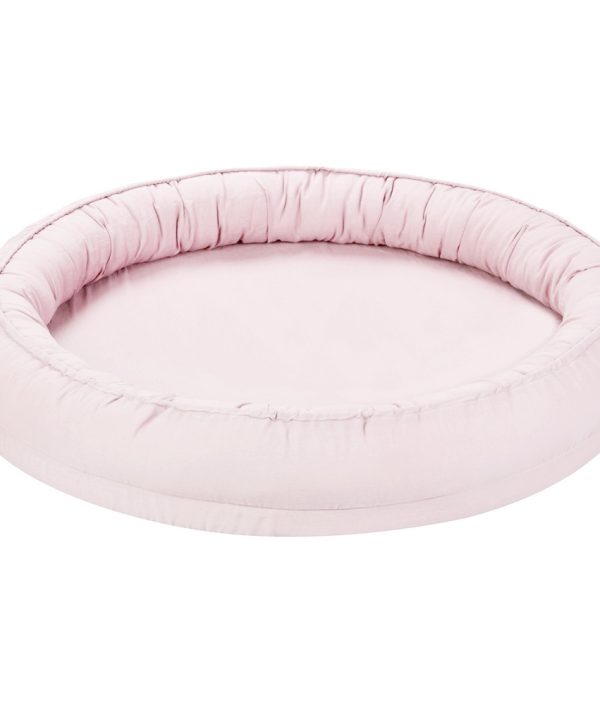 Cotton & Sweets puderrosa junior nest i 100% linne, classic