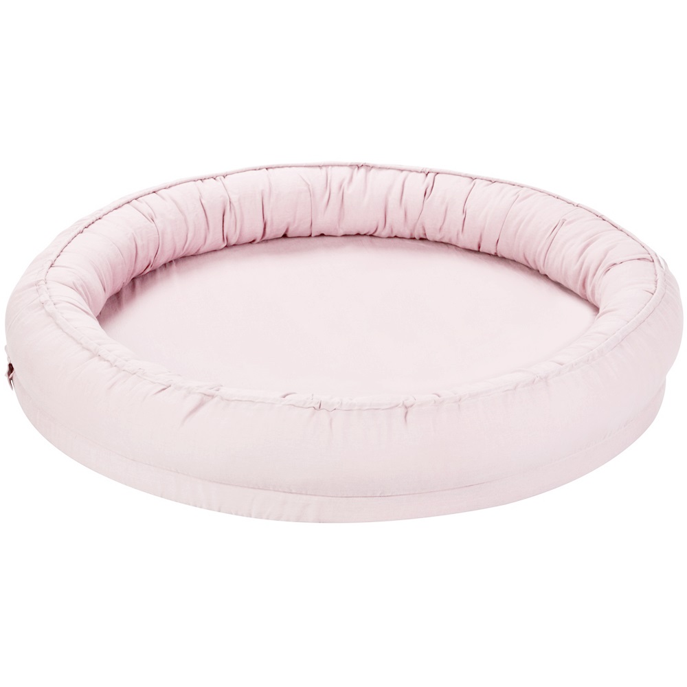 Cotton & Sweets puderrosa junior nest i 100% linne, classic