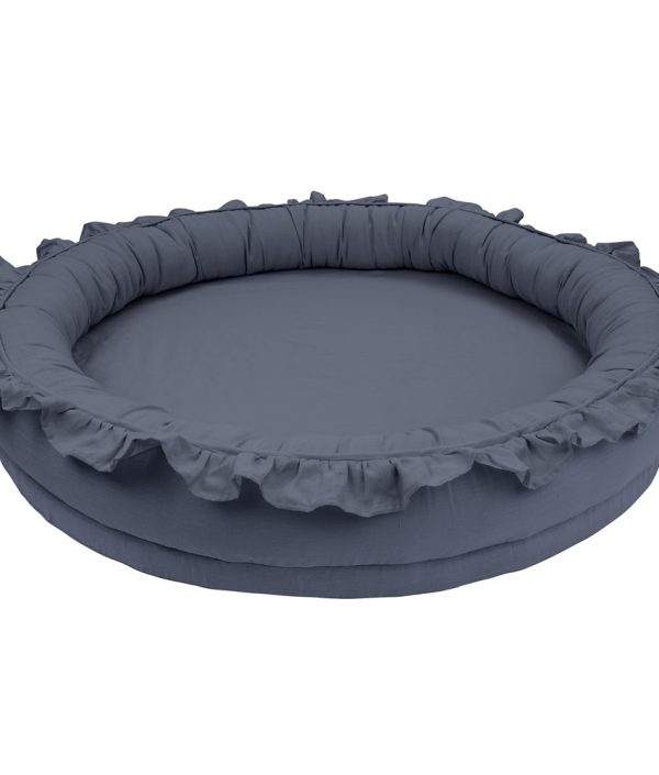 Cotton&Sweets grafit junior nest i 100% linne