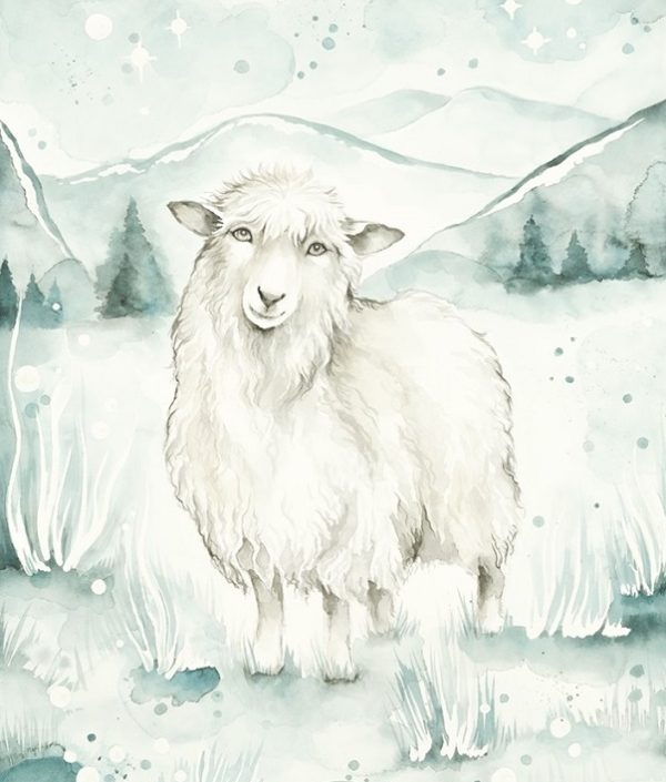 Cotton & Sweets, poster lovely sheep