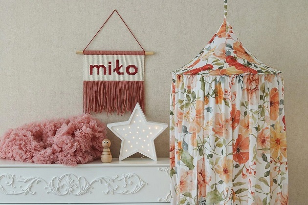 Moi Mili, Sänghimmel - Flower Power - Image 4