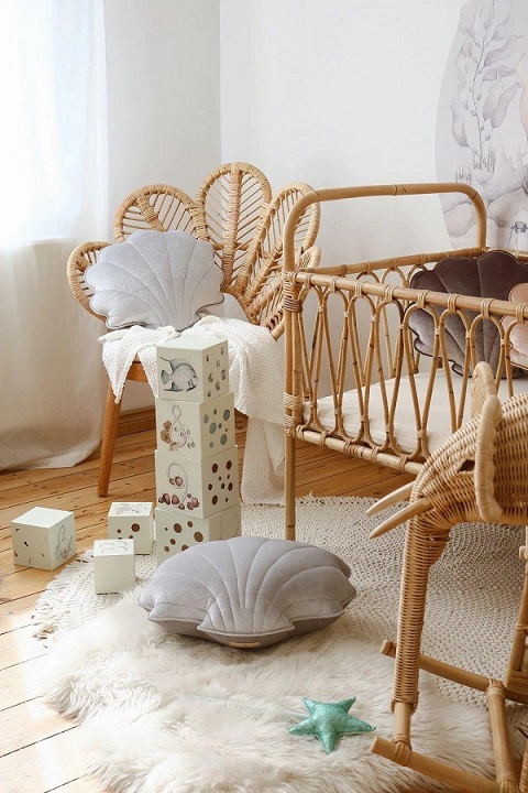 Moi Mili, kudde snäcka silver pearl - Image 6