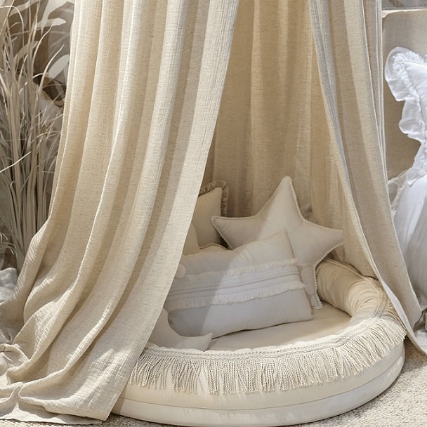 Cotton & Sweets, vanilj boho twist junior nest - Image 3
