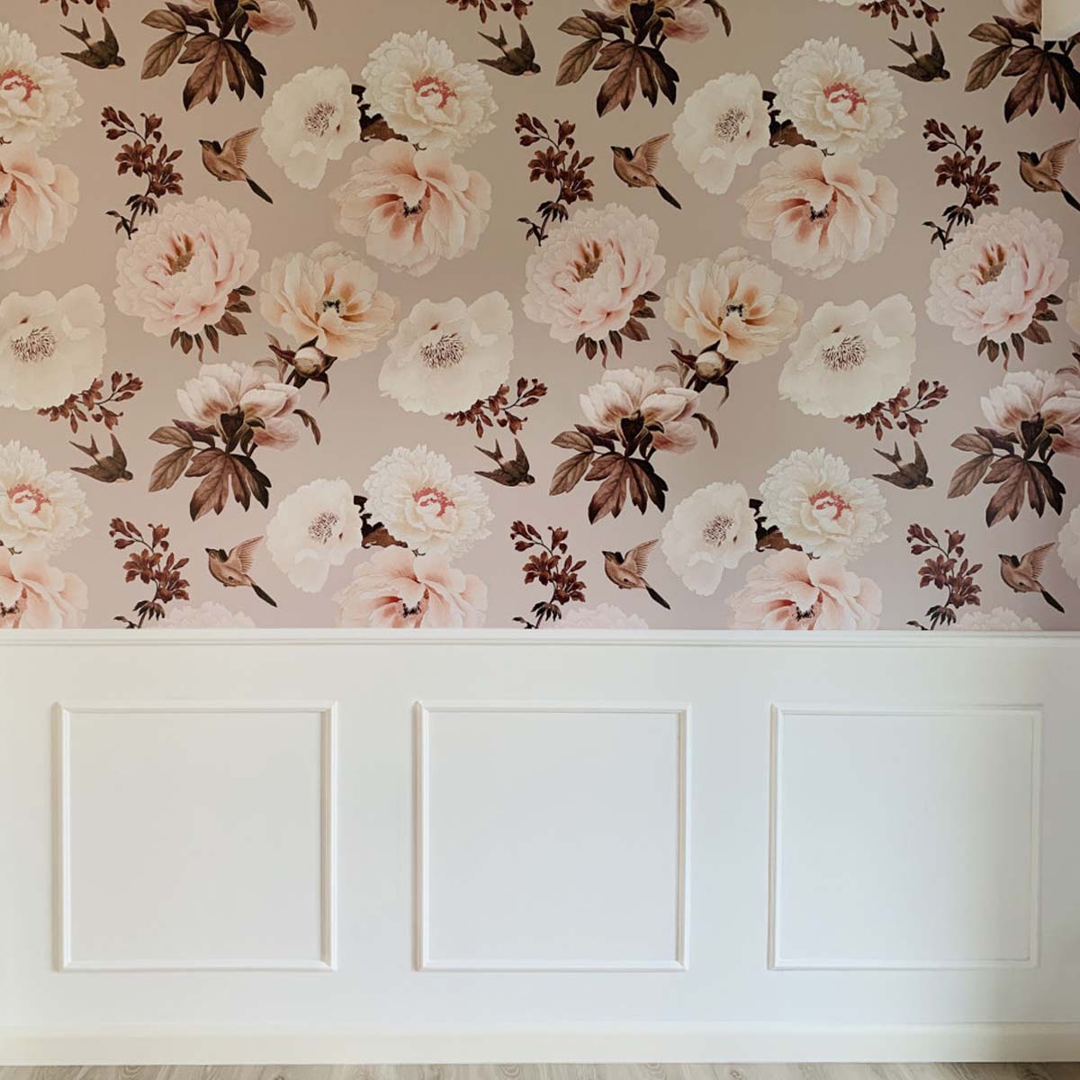 Dekornik, tapet Peonies and Birds - Image 3